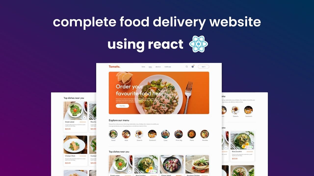 Step-by-Step Guide: Building a Food Delivery App with React JS 2024